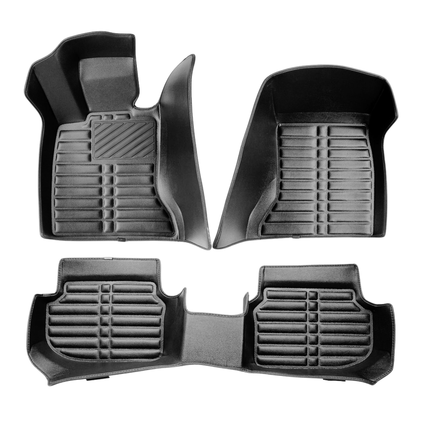 5D Premium Auto Fussmatten TPE Set passend für BMW 5 (F10/F11) Facelift Baujahr 2013-2017 #2