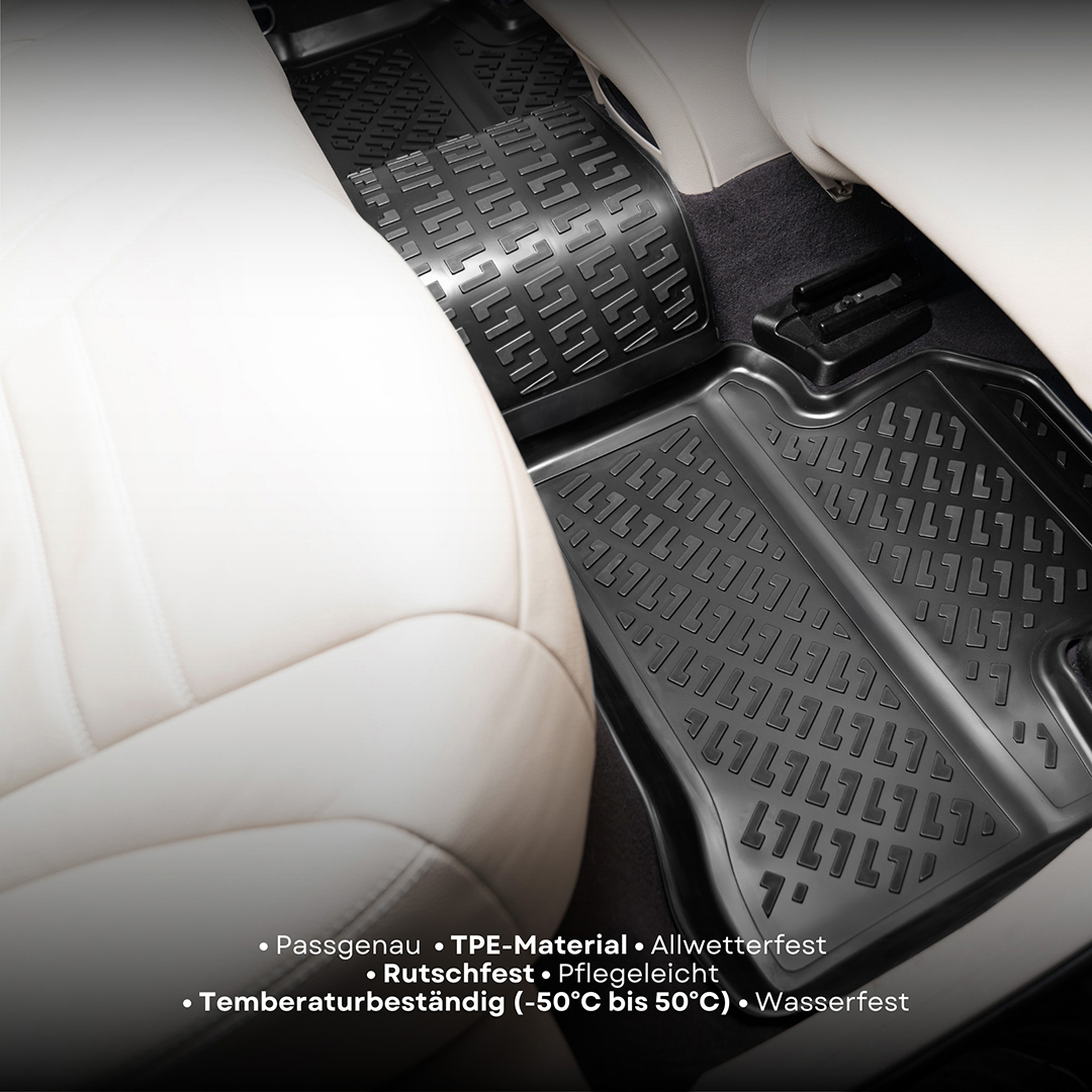 3D Fußmatten passend für Toyota Prius 2010-2017 4