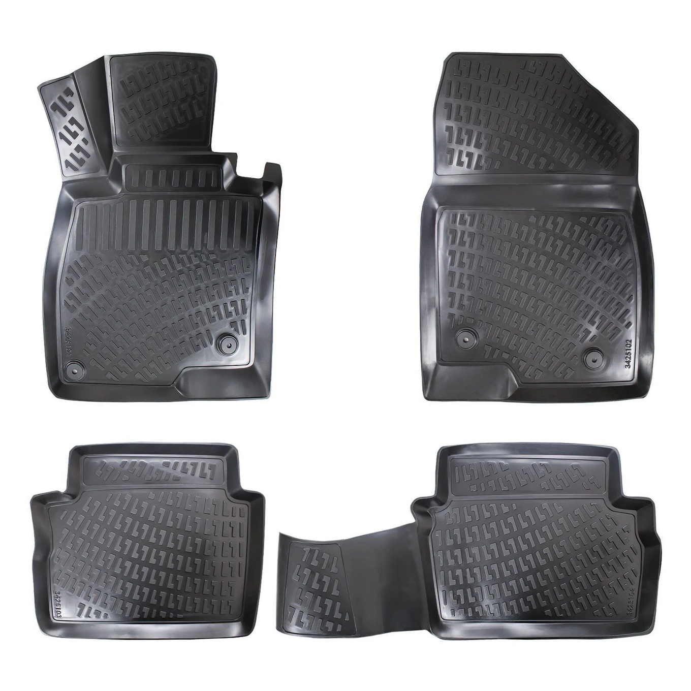 3D Auto Fussmatten Set passend für Mazda 6 Baujahr ab 2012