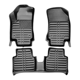 5D Premium Auto Fussmatten TPE Set passend für Opel Crossland X Baujahr 2017-2019 thumbnail