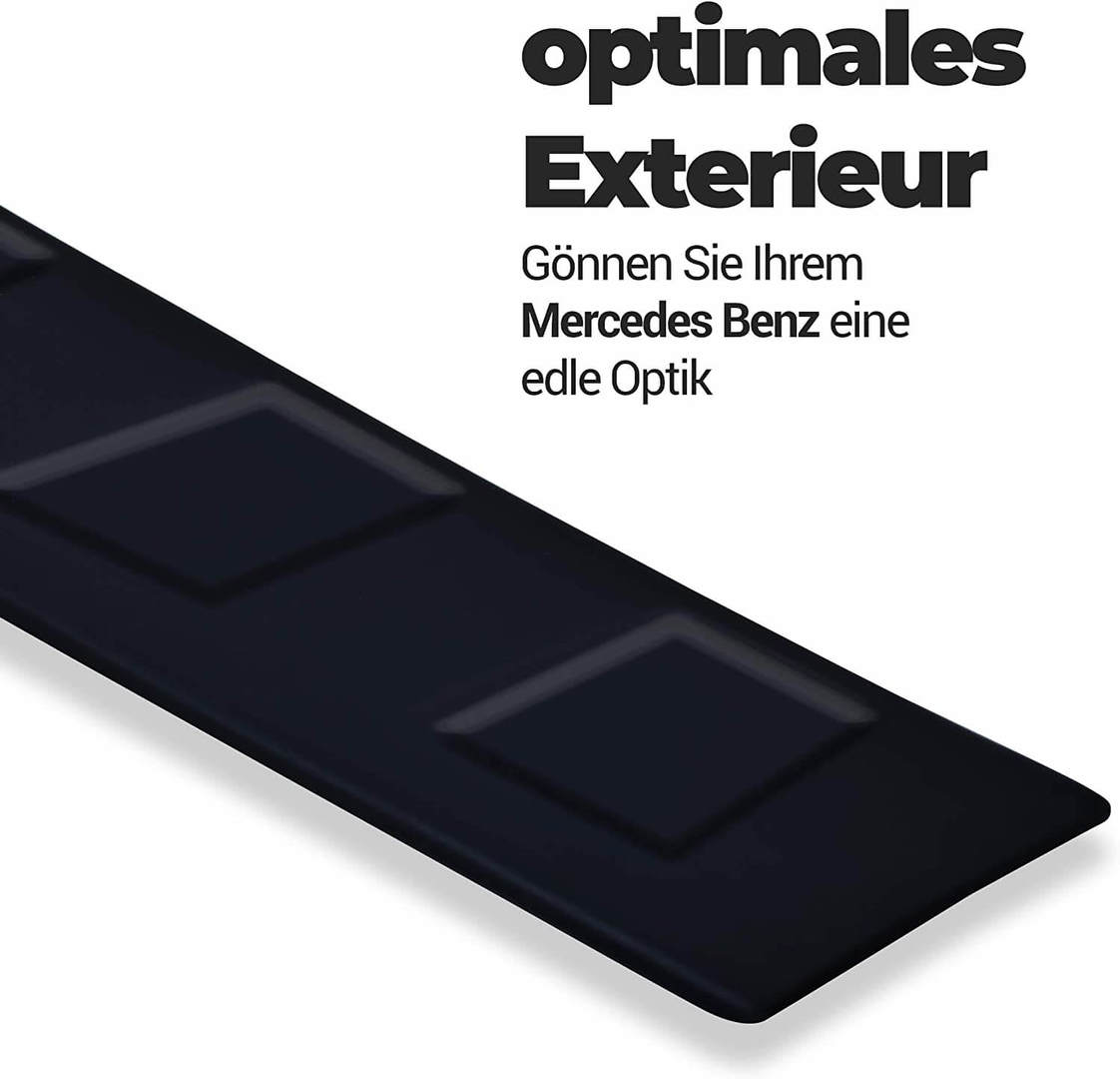 ABS Kunststoff Ladekantenschutz mit Abkantung Passend für BMW X3 (G01) Baujahr ab 2018 6