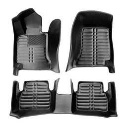 5D Premium Auto Fussmatten TPE Set passend für Mercedes C Klasse (W205/S205) Baujahr 2014-2021 thumbnail