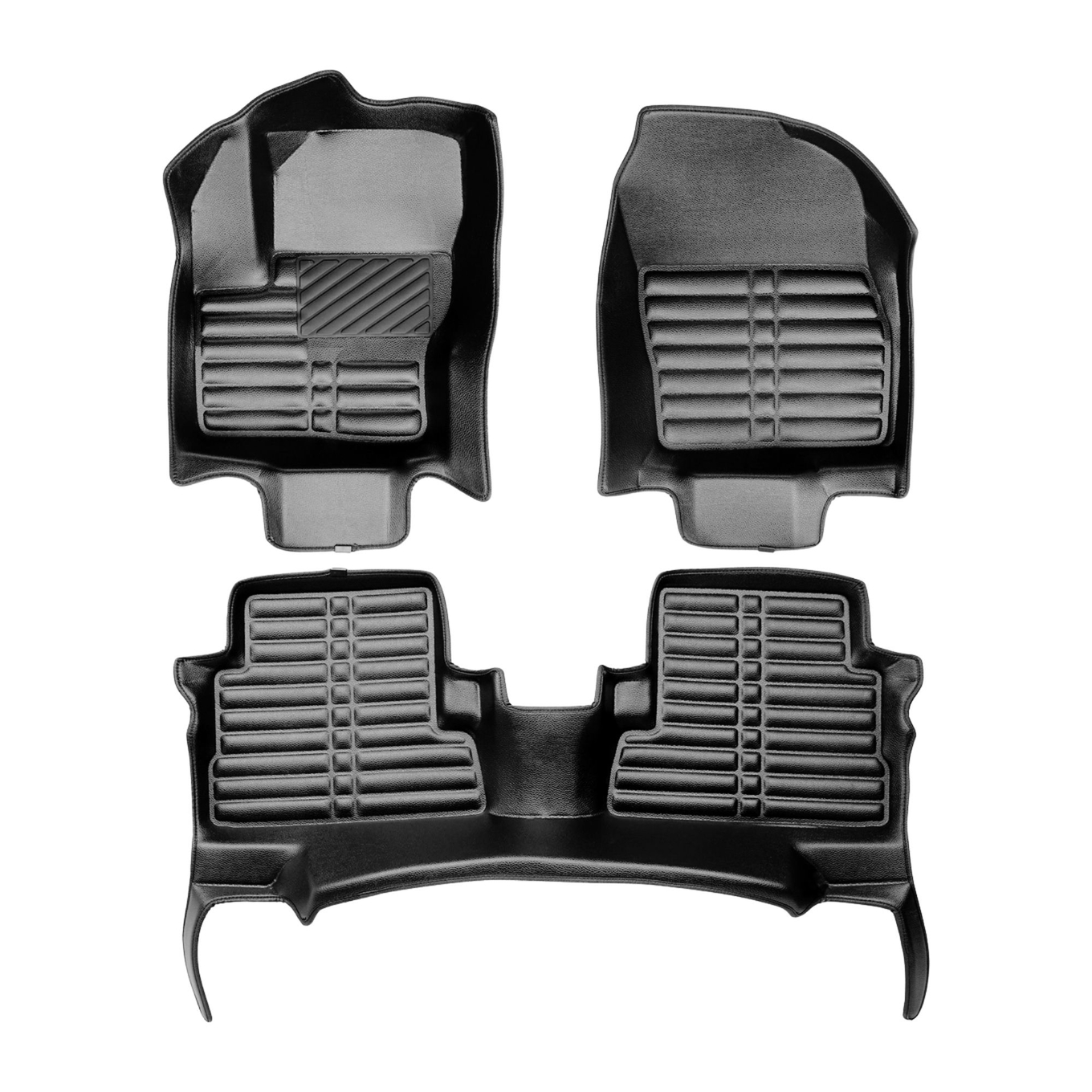 5D Premium Auto Fussmatten TPE Set passend für Ford KUGA (2.Gen) Baujahr 2012-2019 2