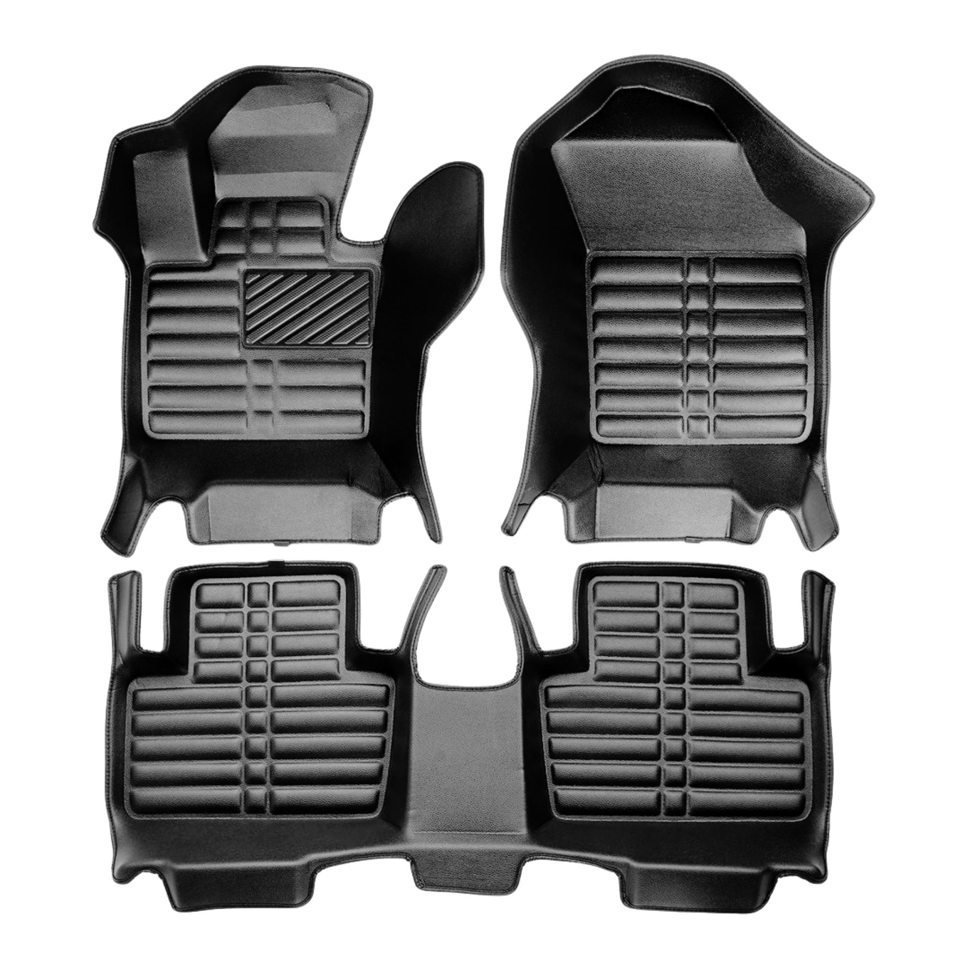 5D Premium Auto Fussmatten TPE Set passend für Volvo XC 90 (2.Gen) Baujahr ab 2015 #2