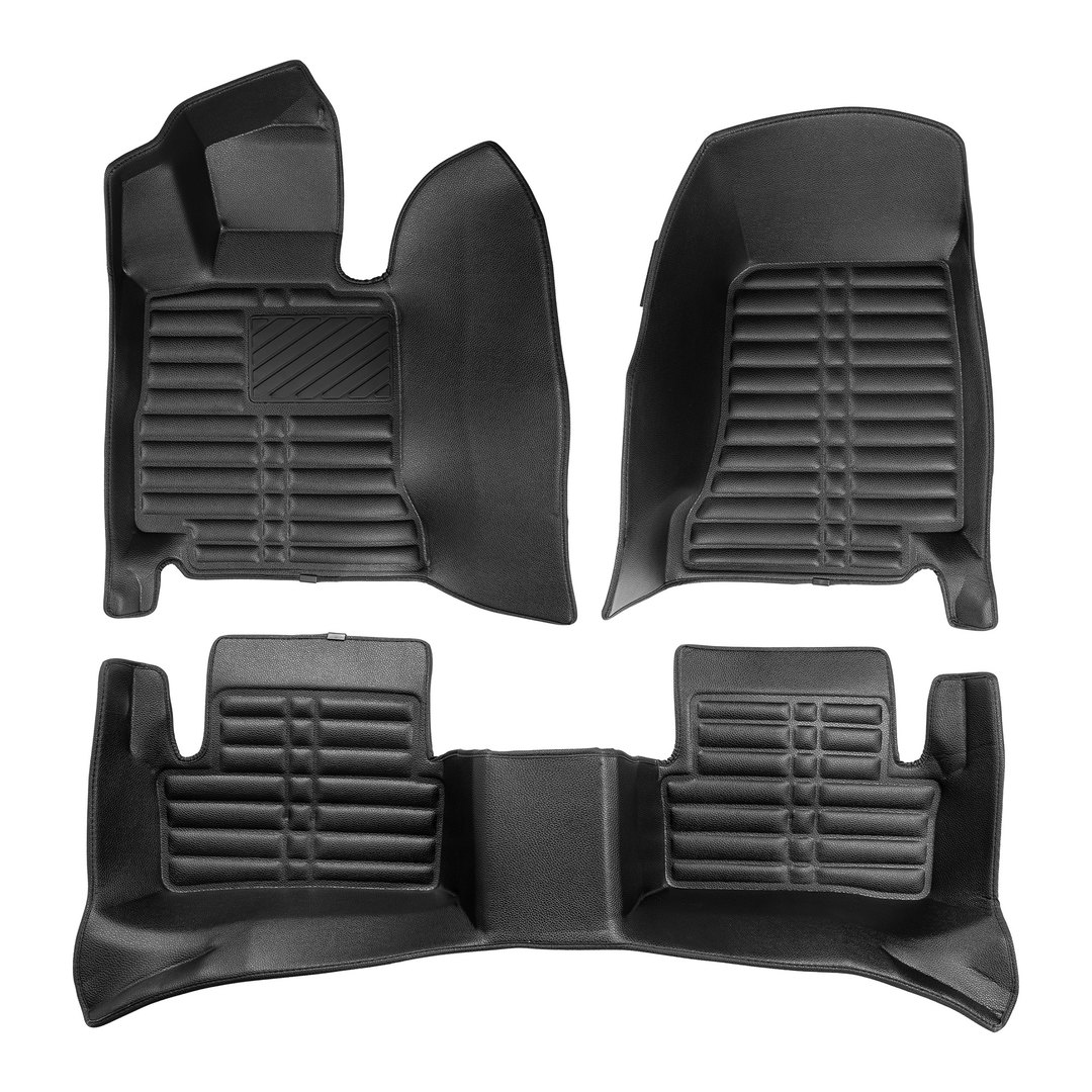 5D Premium Auto Fussmatten TPE Set passend für Mercedes E Klasse (W213/S213) Baujahr 2016-2023 2