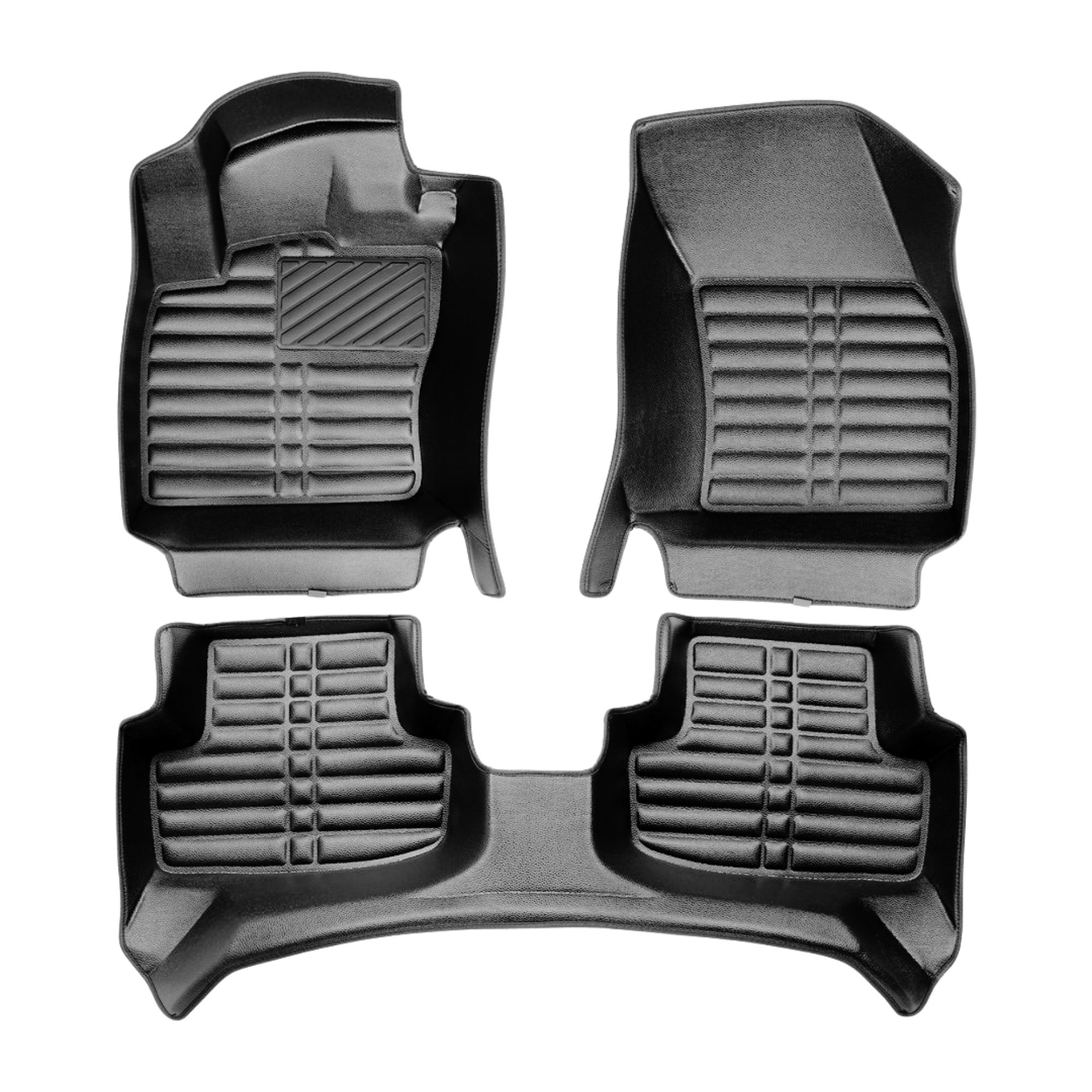 5D Premium Auto Fussmatten TPE Set passend für Cupra Formentor Baujahr ab 2020 2