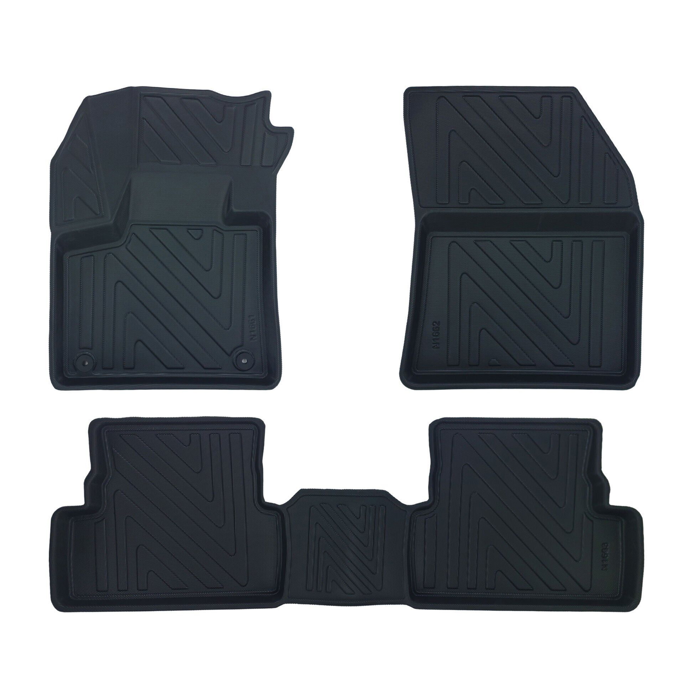 3D Fußmatten passend für DS 7 Baujahr ab 2019 2