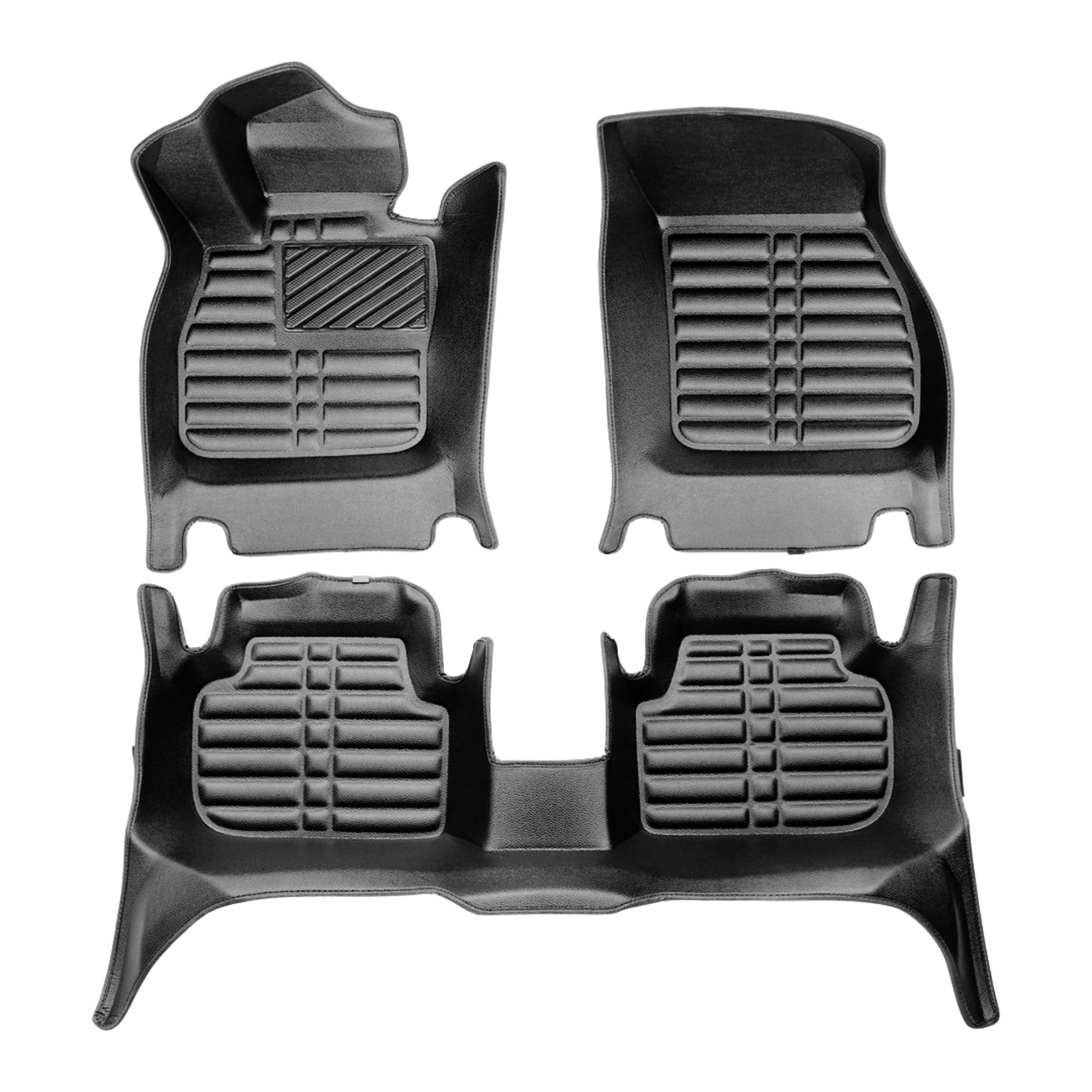 5D Premium Auto Fussmatten TPE Set passend für BMW 1 (F40) xDrive Baujahr ab 2019 2