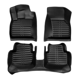 5D Premium Auto Fussmatten TPE Set passend für VW Passat (B8) Baujahr 2014-2023 thumbnail