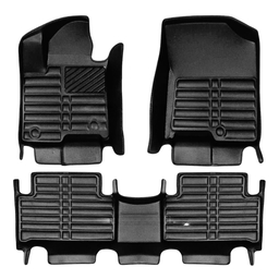 5D Premium Auto Fussmatten TPE Set passend für Kia Sorento Hybrid (4.Gen) Baujahr ab 2020 thumbnail