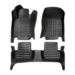 5D Premium Auto Fussmatten TPE Set passend für Mercedes CLA (1.Gen) Baujahr 2013-2018 thumbnail
