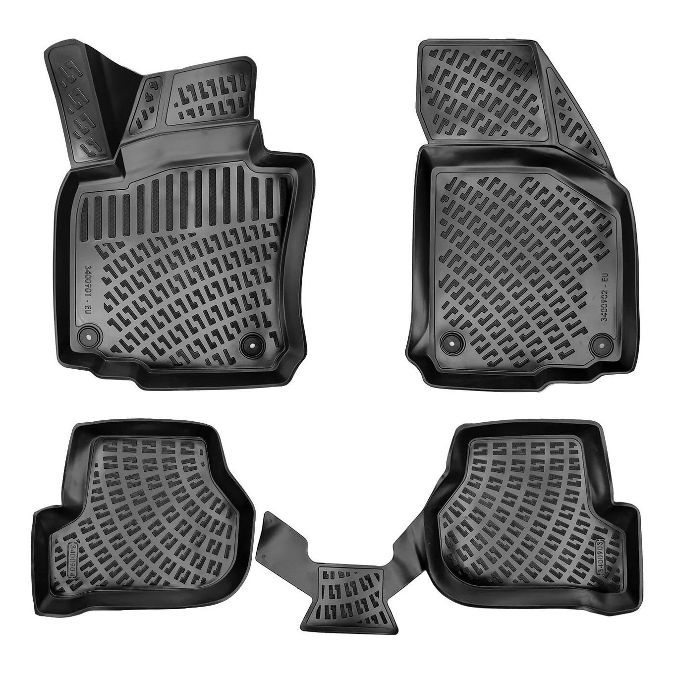 3D Fussmatten passend für Skoda Octavia (2.Gen) 2004-2013