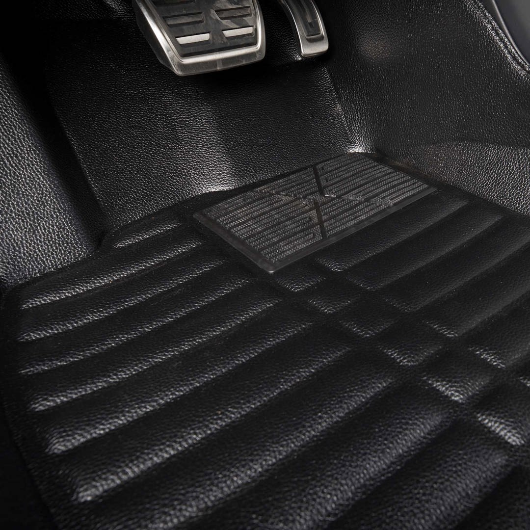 5D Premium Auto Fussmatten TPE Set passend für Mercedes C- Coupé (C205) Baujahr 2015-2018 12