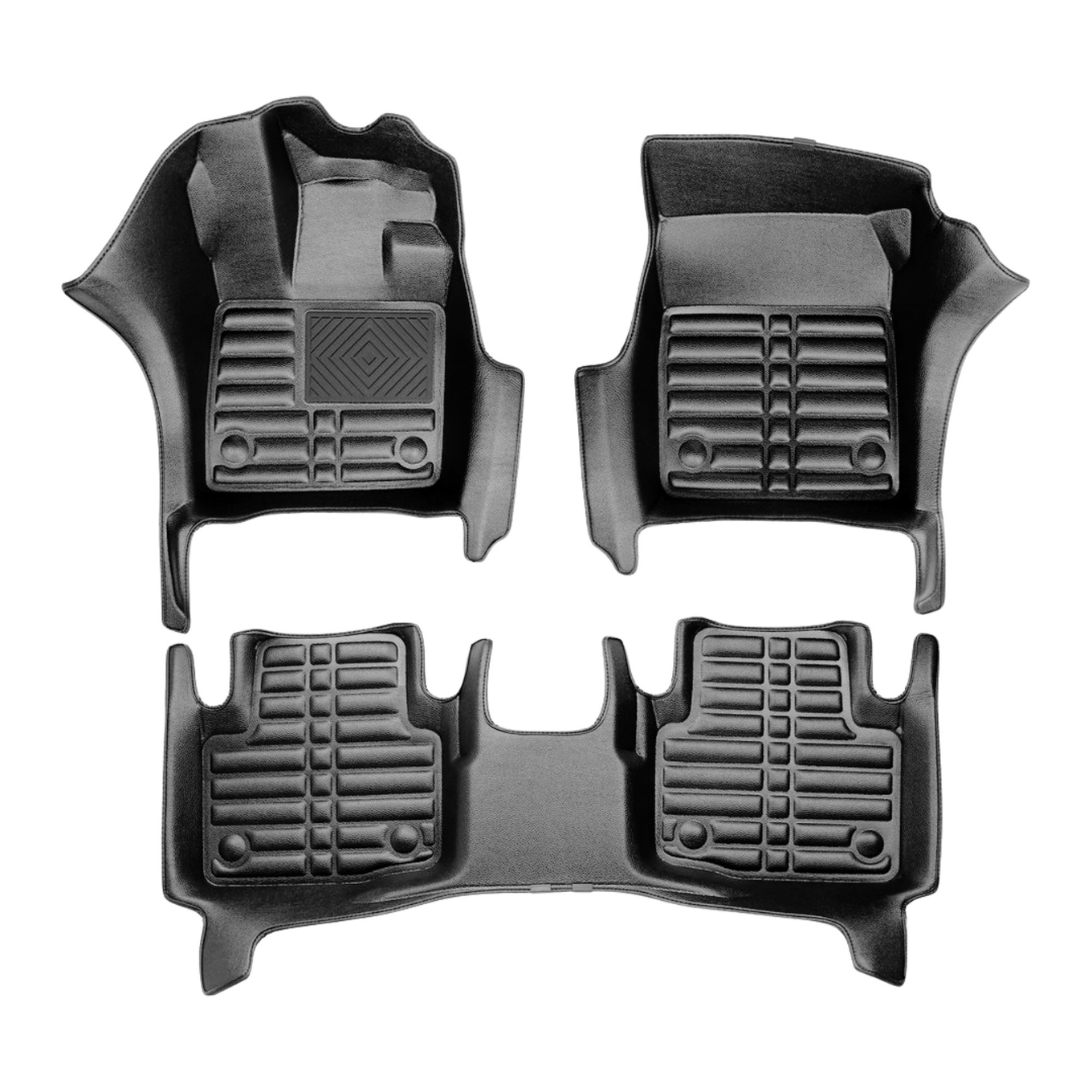 5D Premium Auto Fussmatten TPE Set passend für Jaguar I-Pace Baujahr ab 2018 2