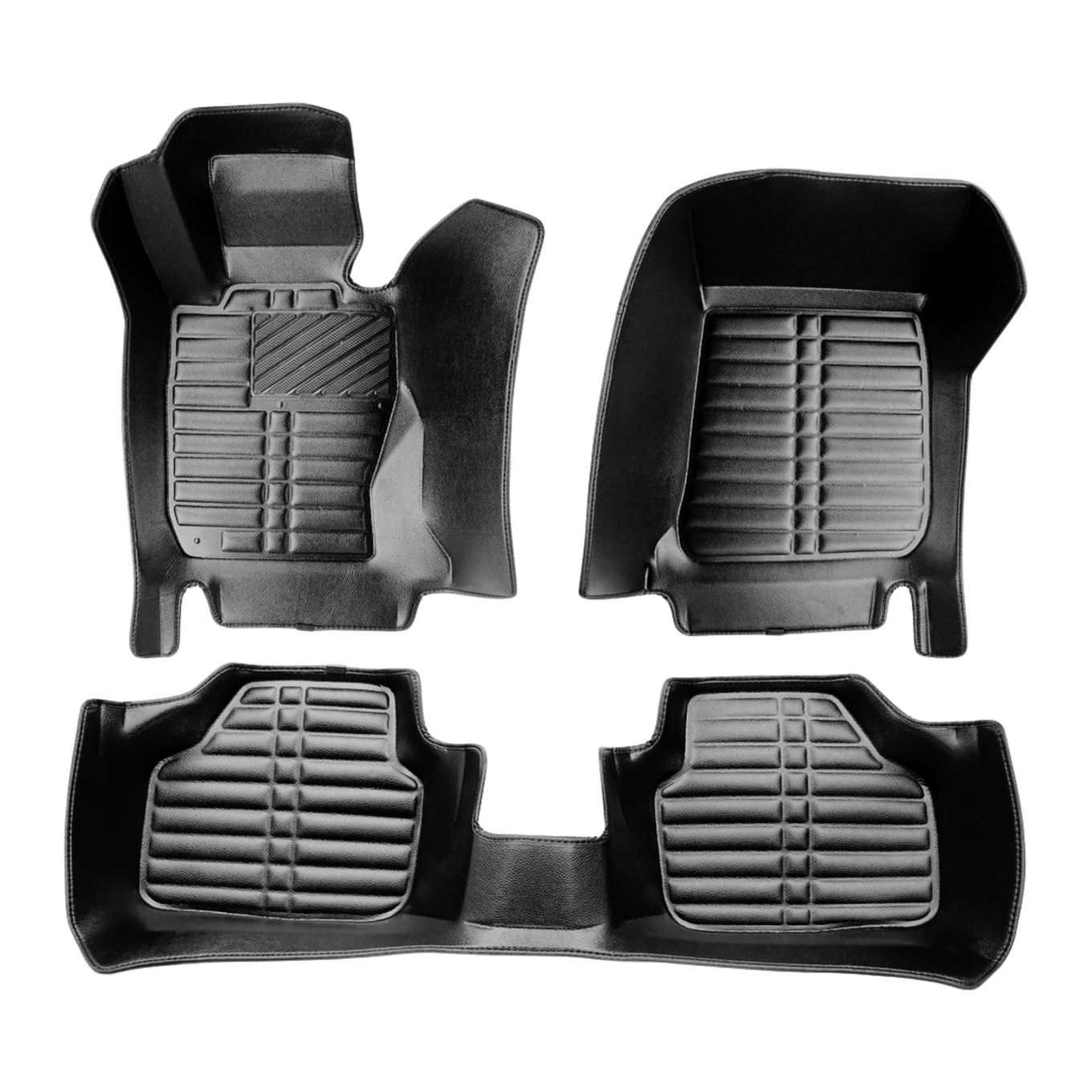 5D Premium Auto Fussmatten TPE Set passend für BMW X1 (E84) Baujahr 2009-2015 2