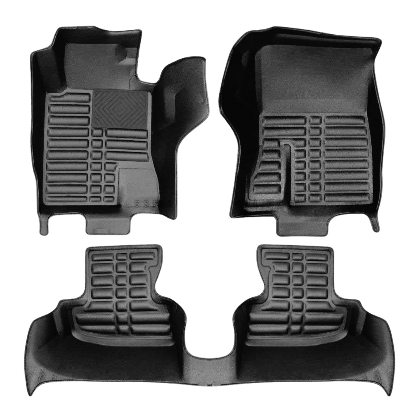 5D Premium Auto Fussmatten TPE Set passend für Ford Mustang (6.Gen) Baujahr ab 2014 #2