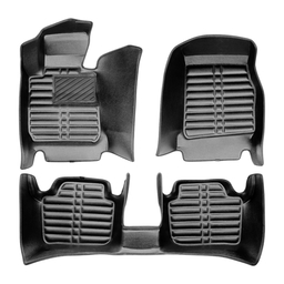 5D Premium Auto Fussmatten TPE Set passend für BMW 3 (E90/E91) Baujahr 2005-2013 thumbnail