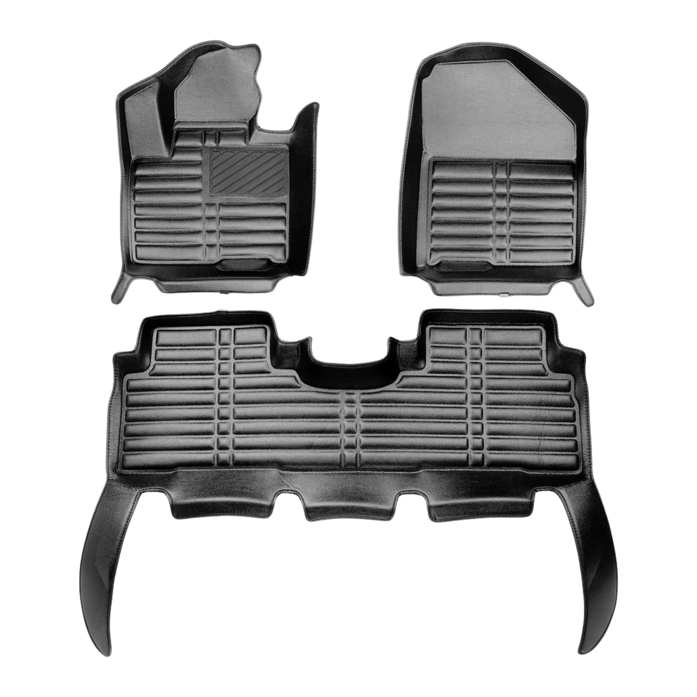 5D Premium Auto Fussmatten TPE Set passend für Kia Sorento (3.Gen) Baujahr 2014-2020 2