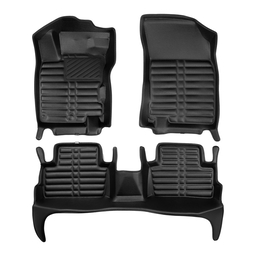 5D Premium Auto Fussmatten TPE Set passend für Nissan Qashqai (2.Gen) Baujahr 2013-2021 thumbnail