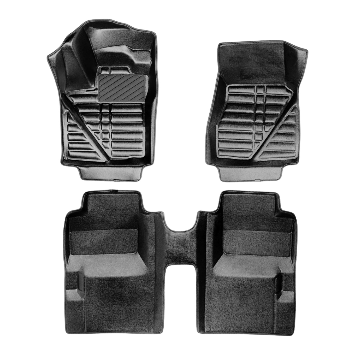 5D Premium Auto Fussmatten TPE Set passend für Smart Forfour EQ Baujahr ab 2017 2