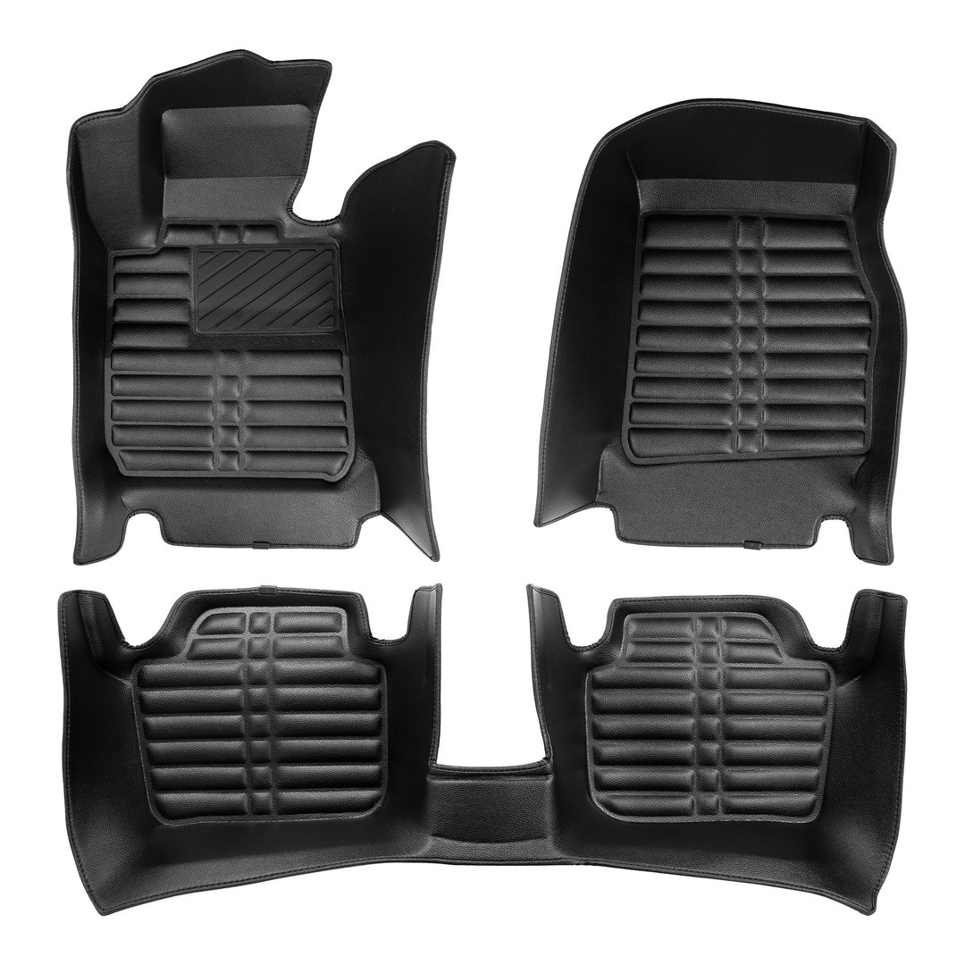 5D Premium Auto Fussmatten TPE Set passend für BMW 3 (F30) Touring xDrive Baujahr 2012-2018 2