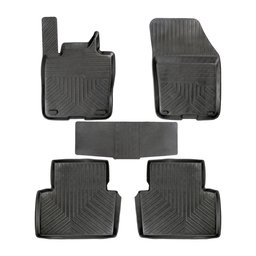 3D Premium Gummi Auto Fussmatten Set Passend für Volvo XC40 Baujahr ab 2018 thumbnail