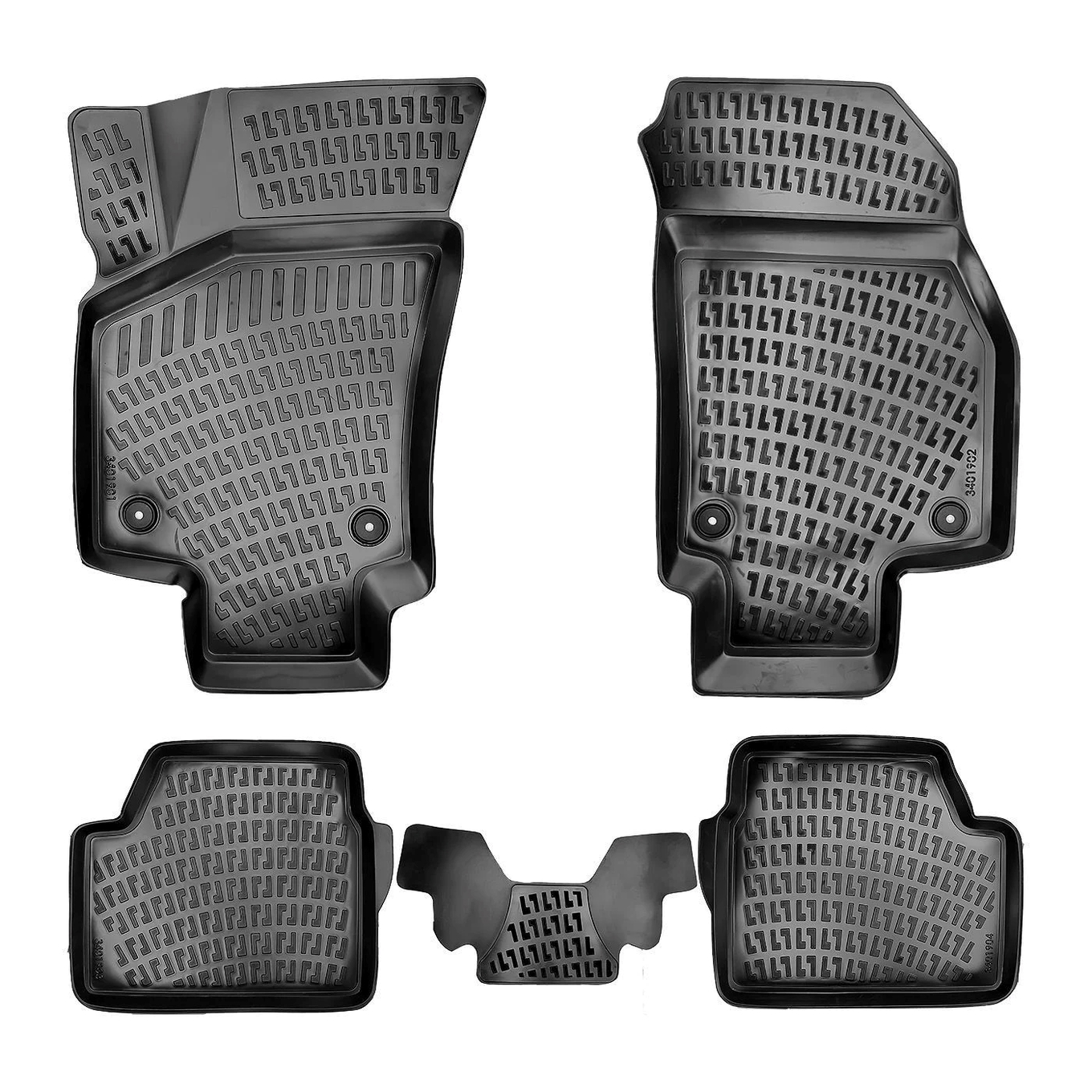 3D Fussmatten passend für Opel Astra G 1998 - 2004 1