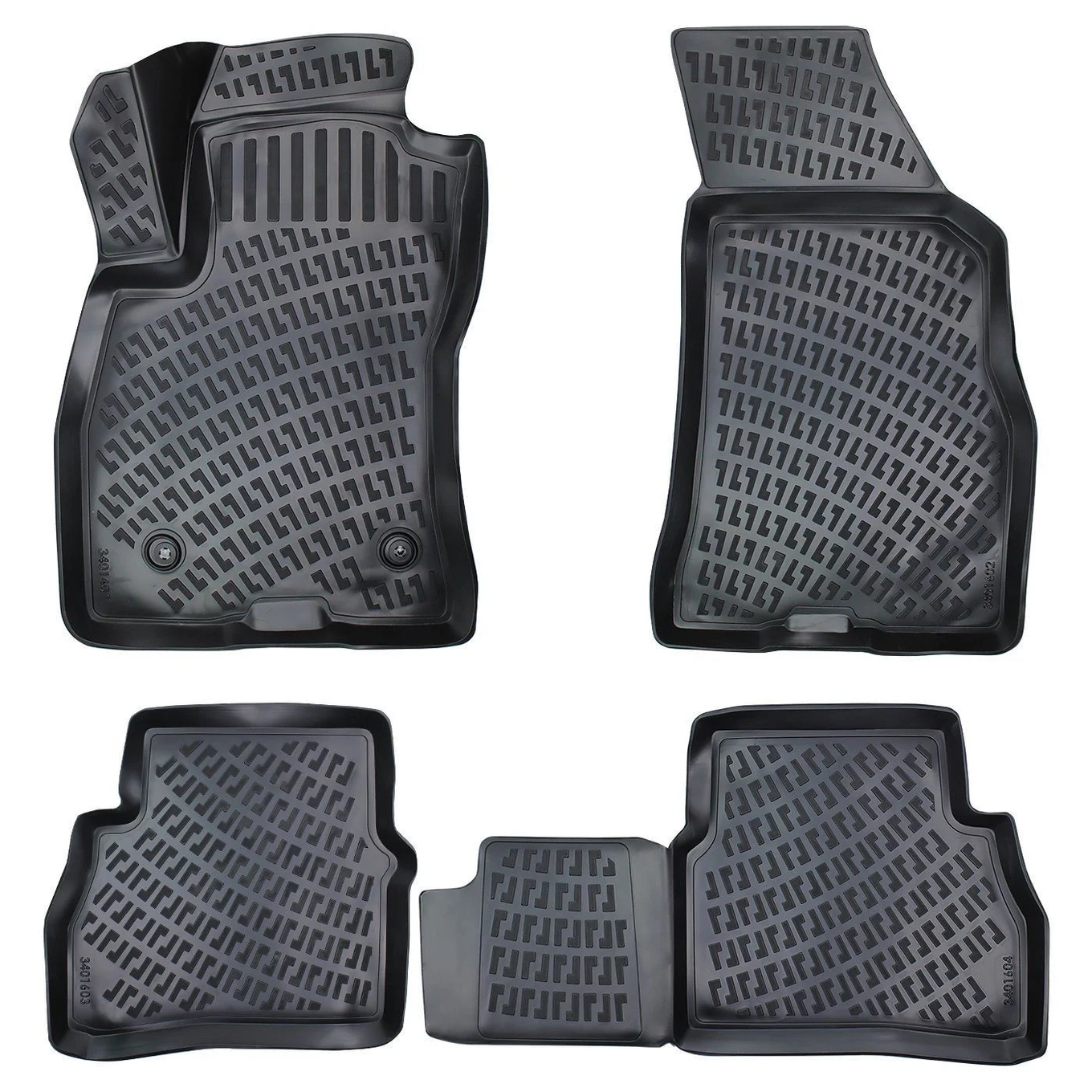 3D Fussmatten passend für Fiat Doblo 2010-2022 1