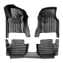 5D Premium Auto Fussmatten TPE Set passend für Jaguar XF (2.Gen) Baujahr ab 2016 thumbnail