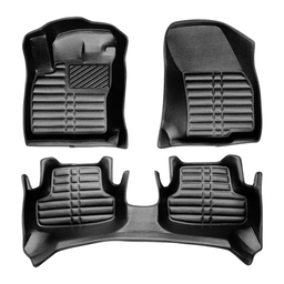 5D Premium Auto Fussmatten TPE Set passend für VW T- Roc Baujahr ab 2017 thumbnail