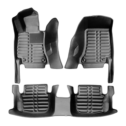 5D Premium Auto Fussmatten TPE Set Passend für Mercedes E- Coupe (C238) Baujahr 2016-2020 thumbnail
