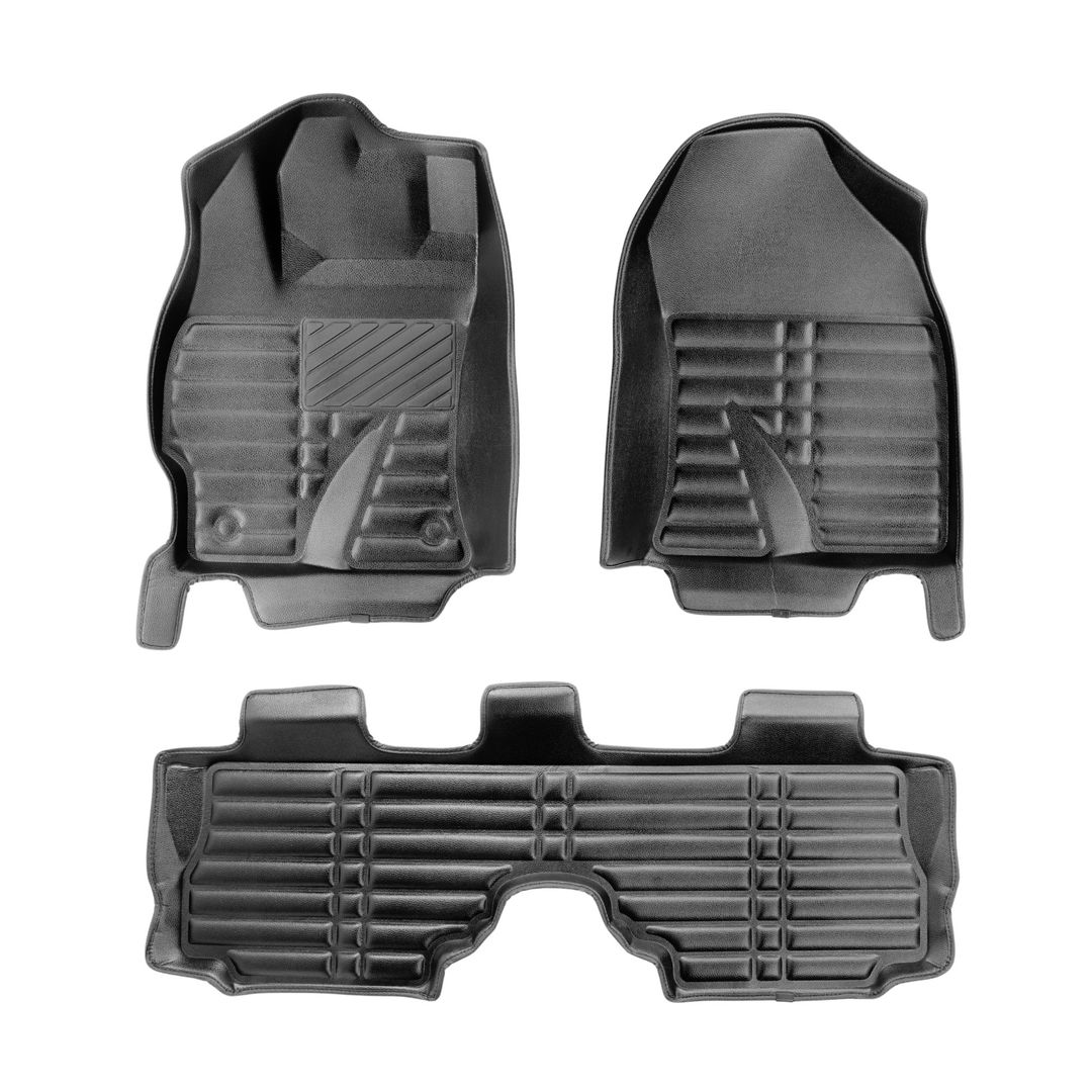 5D Premium Auto Fussmatten TPE Set passend für Toyota Prius+ Hybrid Baujahr 2011-2021 #2