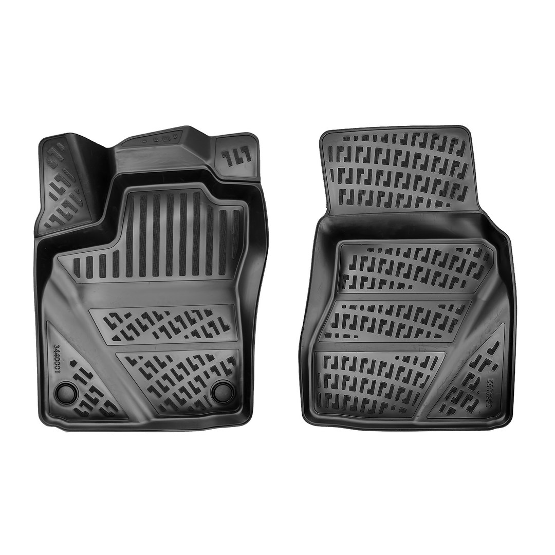 3D Auto Fussmatten Set passend für Smart Fortwo ELEKTRO 2 Türig Baujahr ab 2018 #2