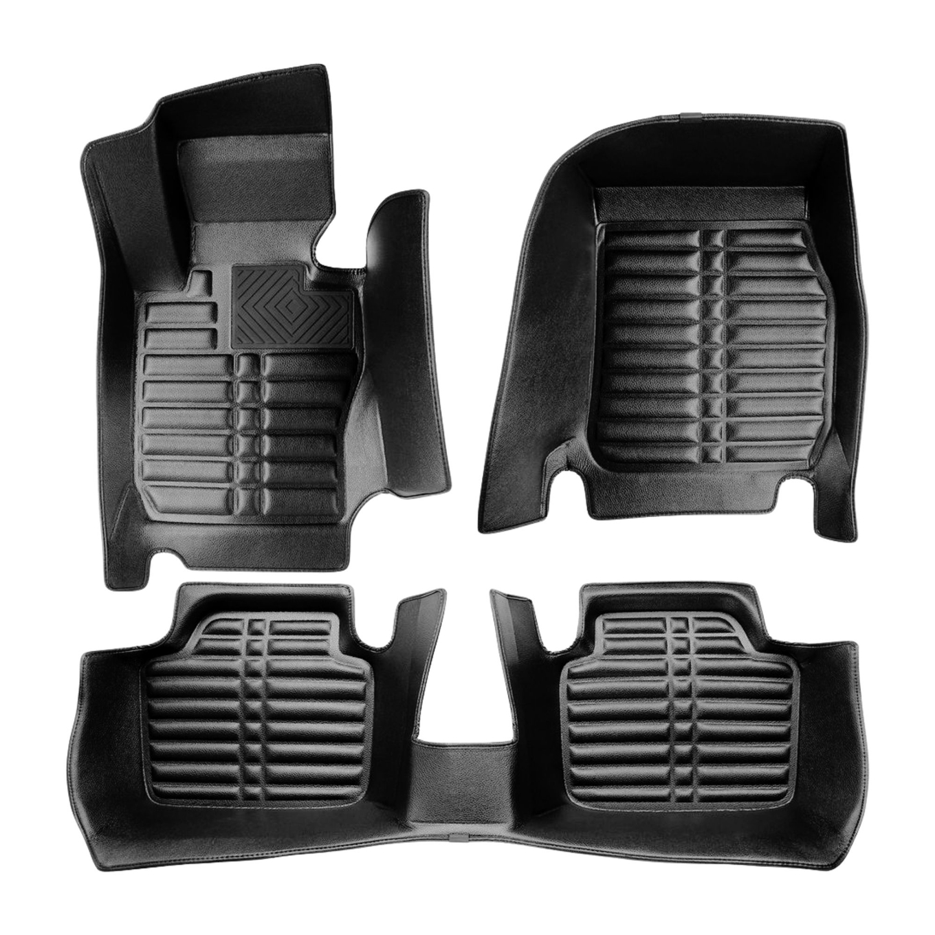 5D Premium Auto Fussmatten TPE Set passend für BMW 3 (F31) Touring xDrive Baujahr 2012-2015 #2