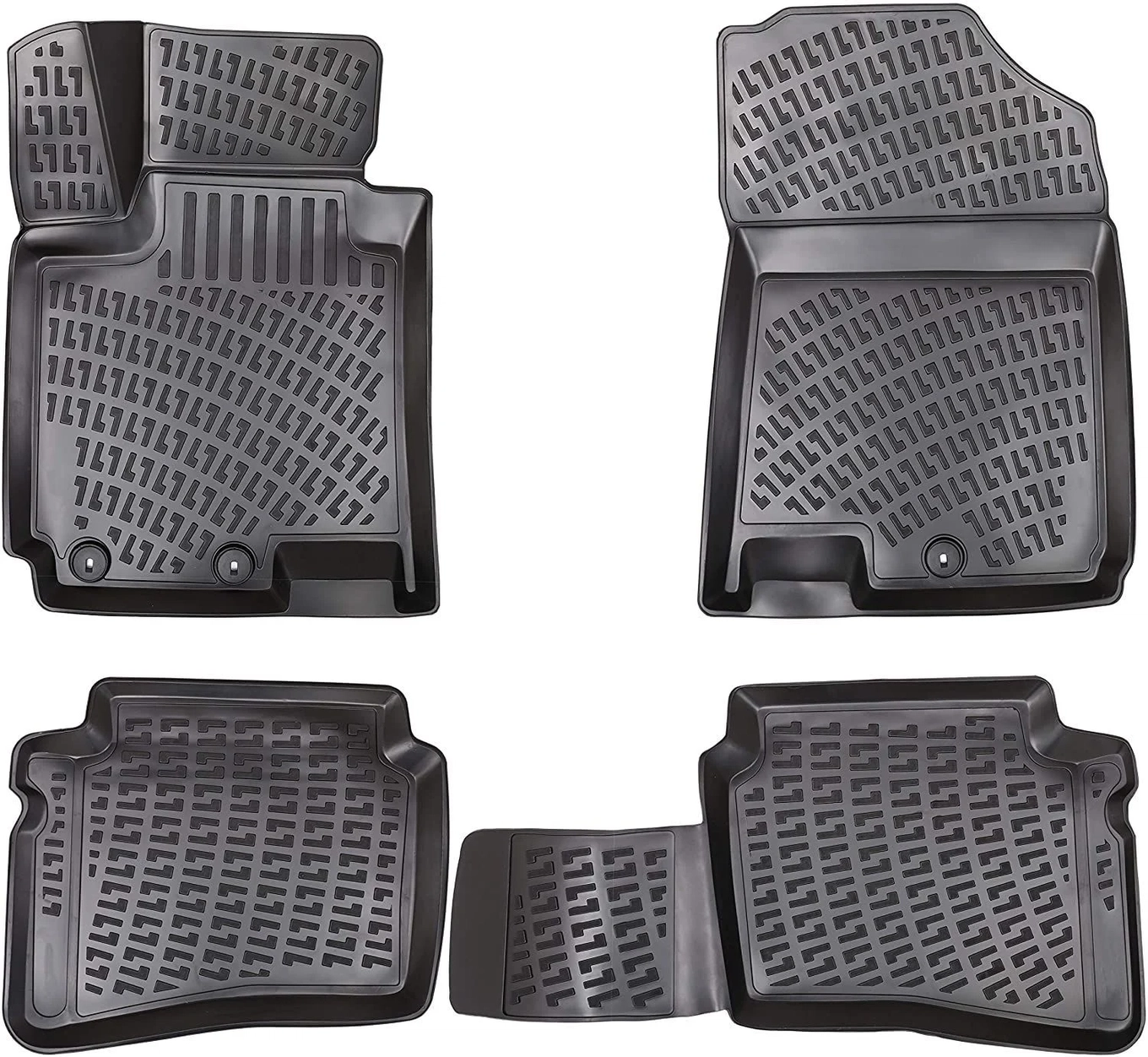 3D Fussmatten passend für Hyundai i20 II (2.Gen) 2014-2020