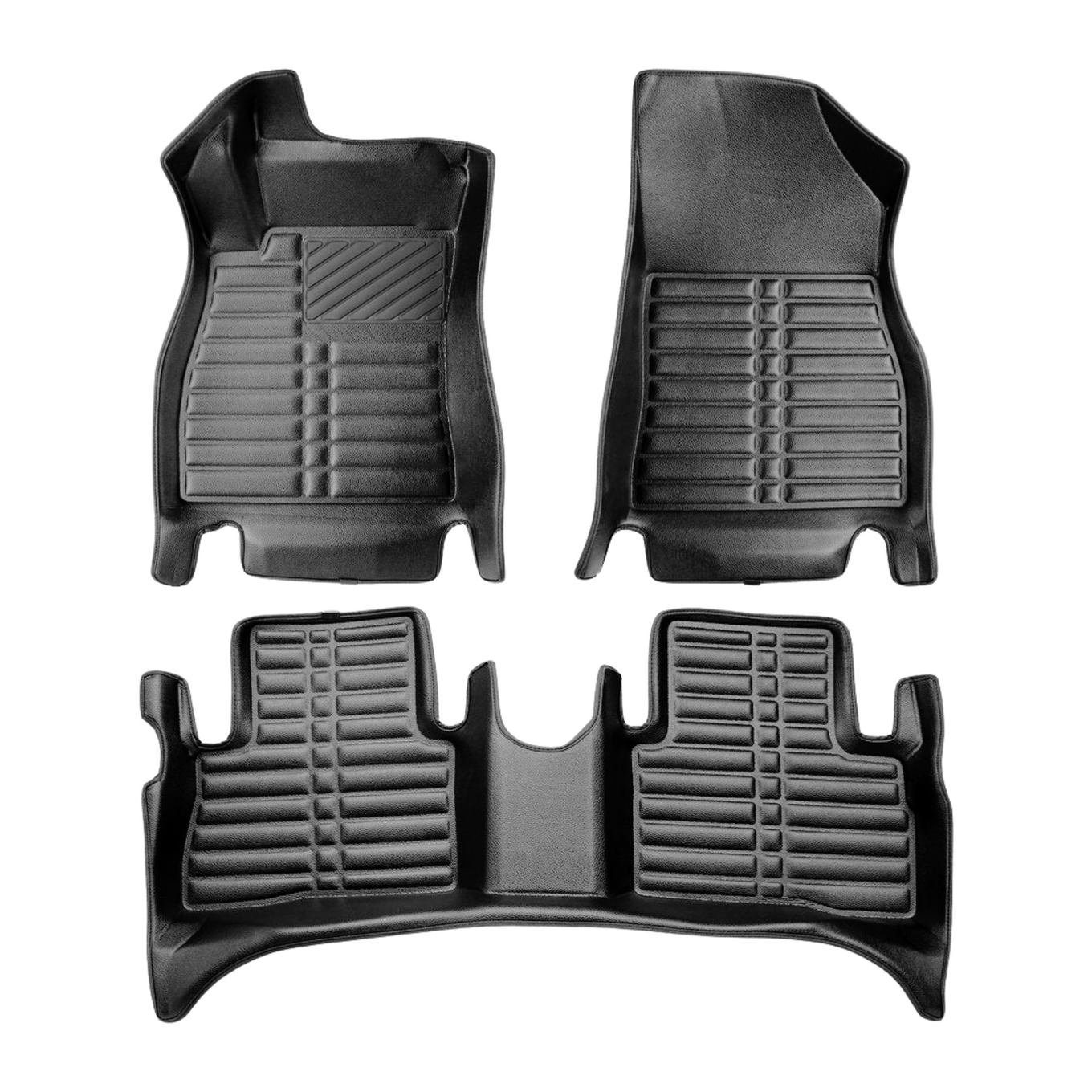 5D Premium Auto Fussmatten TPE Set passend für Nissan Juke (1.Gen) Baujahr 2010-2018 2