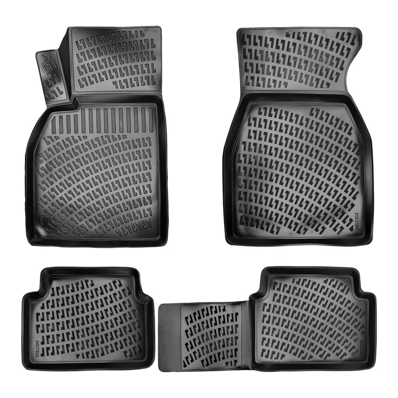 3D Fußmatten passend für Renault Megane 2 2002-2009- exklusiv