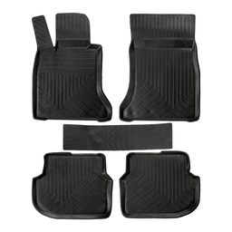 3D Premium Gummi Auto Fussmatten Set Passend für BMW 6 (F06) Baujahr 2011-2018 thumbnail