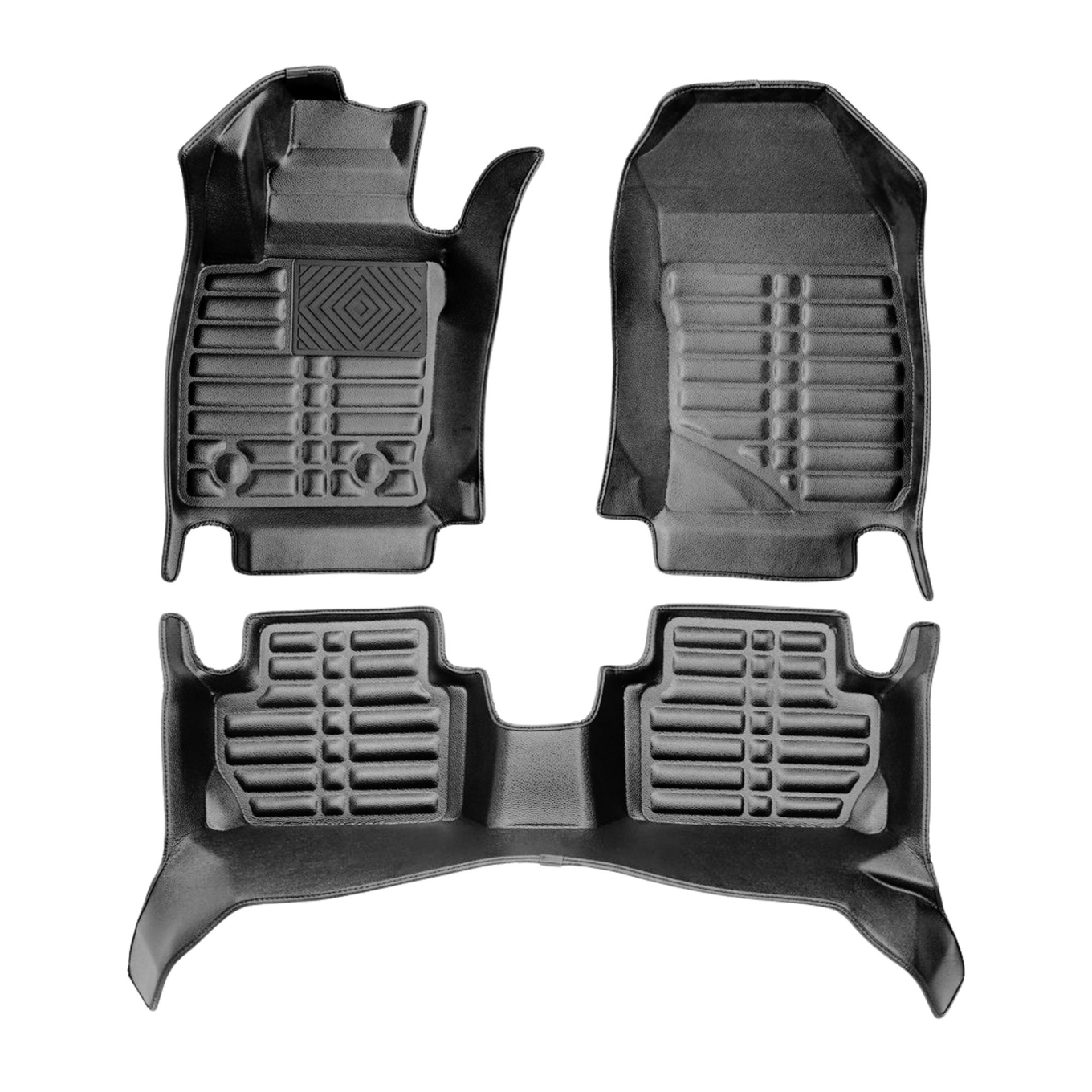 5D Premium Auto Fussmatten TPE Set passend für Ford EcoSport Baujahr ab 2012 2