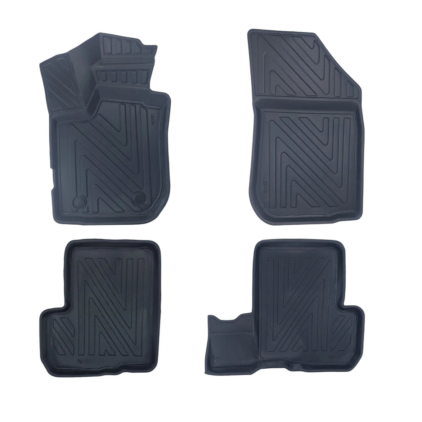 3D Fußmatten passend für Dacia Lodgy ab 2012