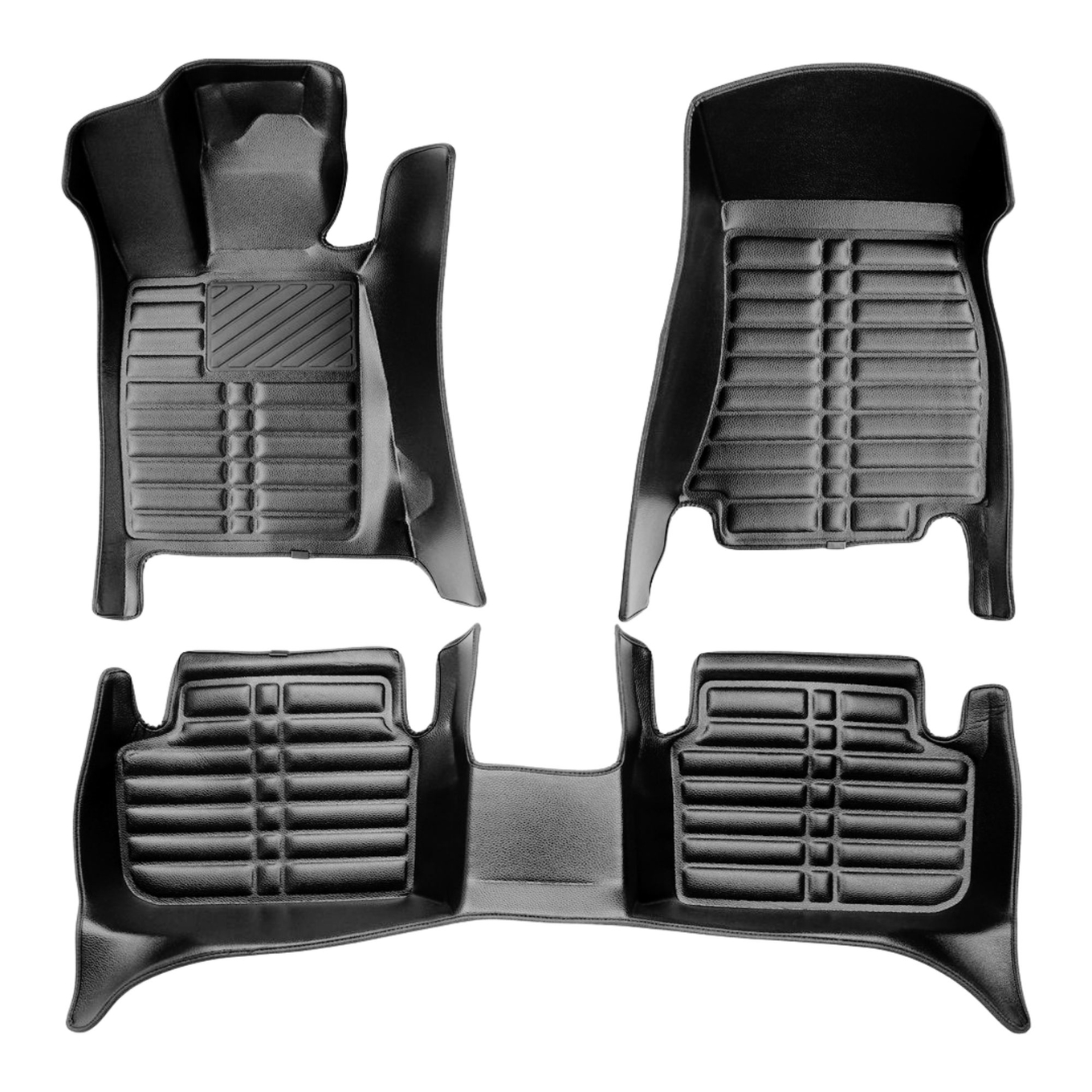 5D Premium Auto Fussmatten TPE Set passend für BMW 7 (G11) Baujahr 2015-2022 2