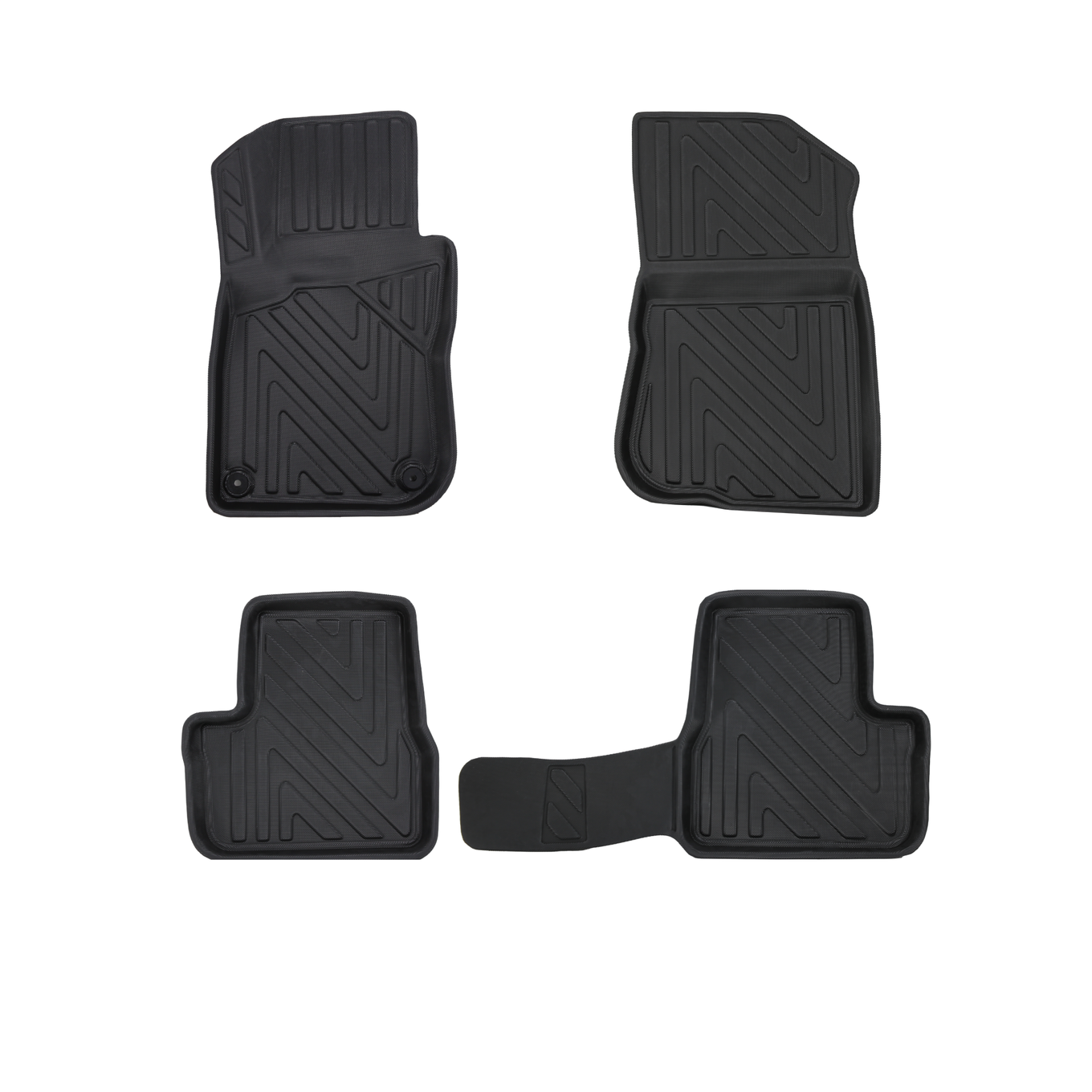 3D Fußmatten passend für Peugeot 2008 (1.Gen) 2013-2019 1