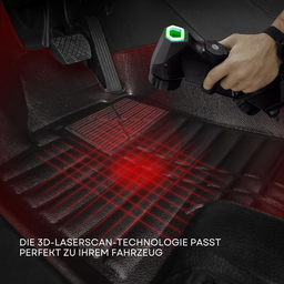 5D Premium Auto Fussmatten TPE Set passend für VW Passat (B8) Baujahr 2014-2023 thumbnail